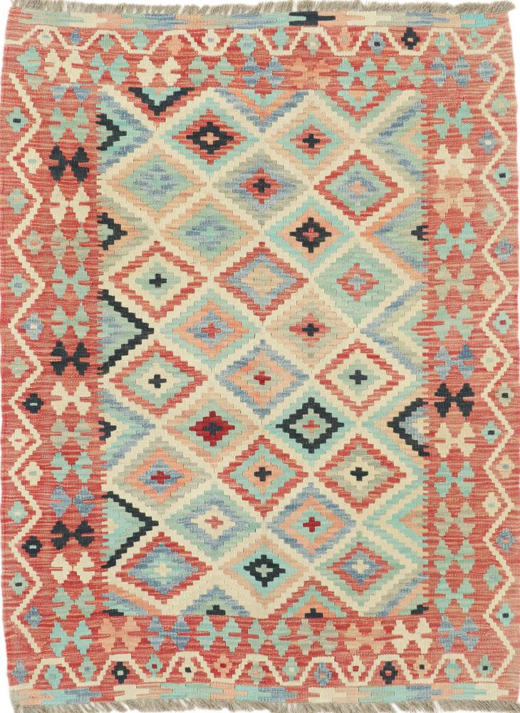 Tapete afegão Kilim Afegão Heritage 135x104 135x104, Tapete persa Tecido à mão