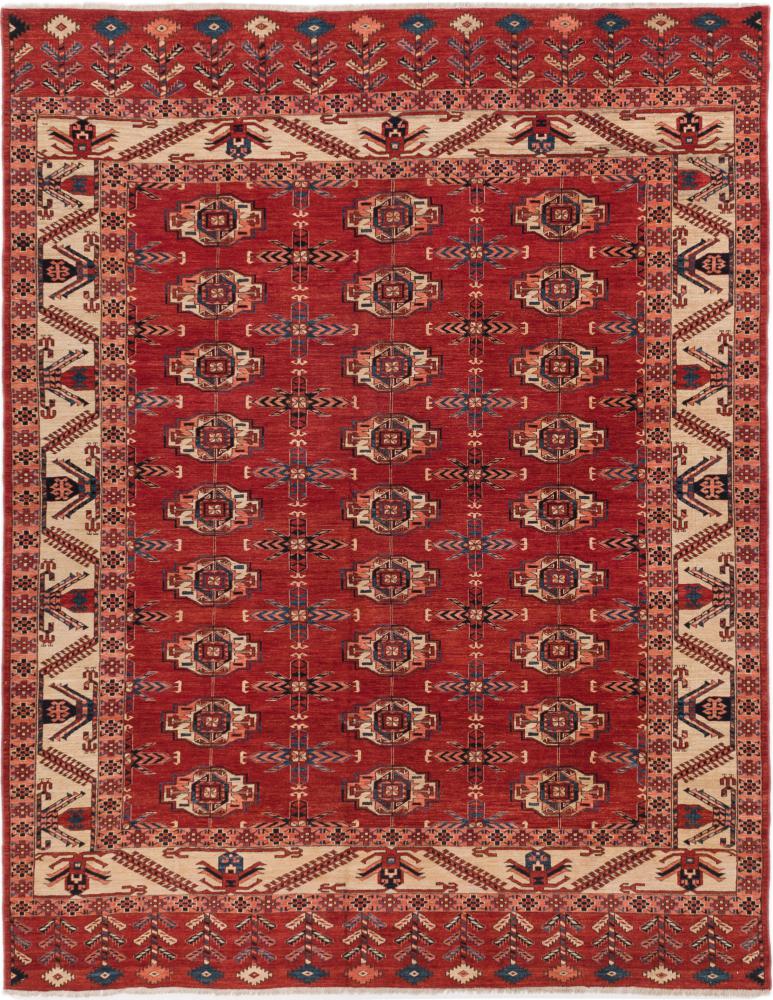 Persian Rug Turkaman 345x266 345x266, Persian Rug Knotted by hand