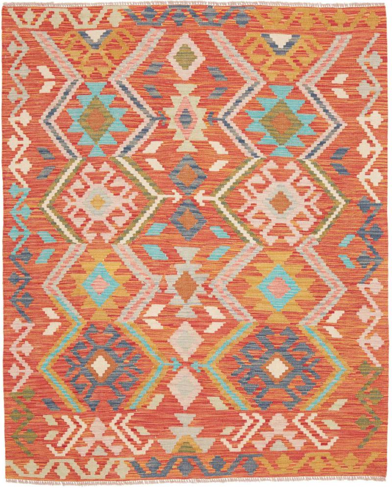 Afghanischer Teppich Kelim Afghan 192x154 192x154, Perserteppich Handgewebt