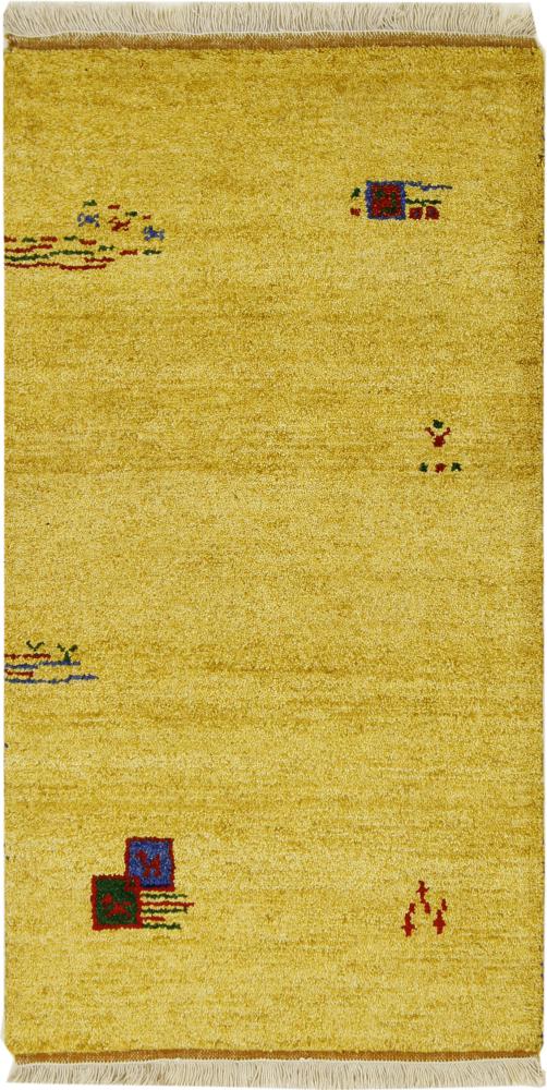 Alfombra india Gabbeh 137x73 137x73, Alfombra persa Anudado a mano