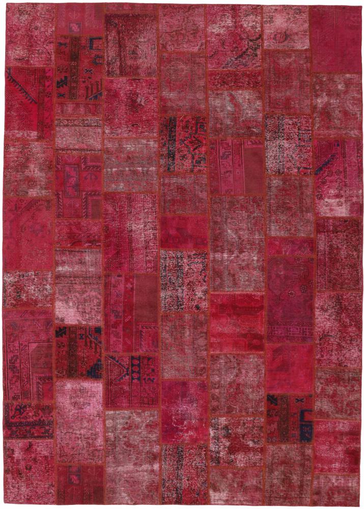 Perserteppich Patchwork 11'7"x8'4" 11'7"x8'4", Perserteppich Handgeknüpft