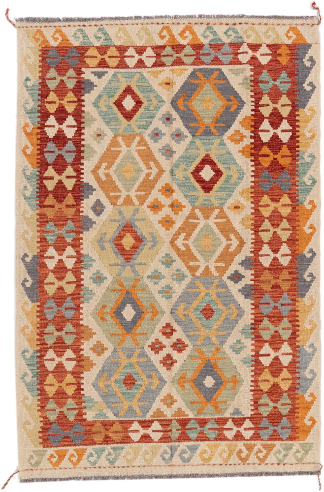 Afghansk teppe Kelim Afghan 181x121 181x121, Persisk teppe Håndvevd
