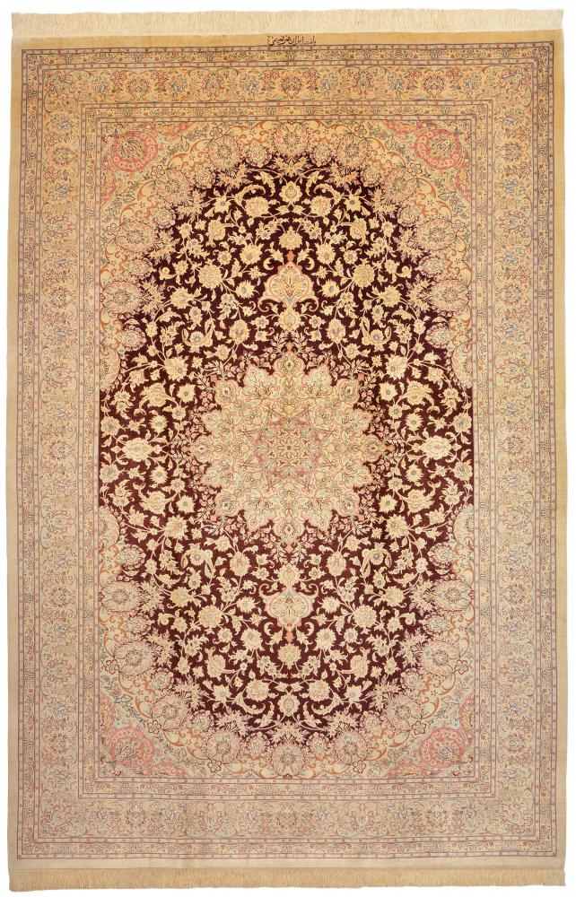 Persian rug Qum Silk 297x197 297x197, Persian rug Hand-knotted