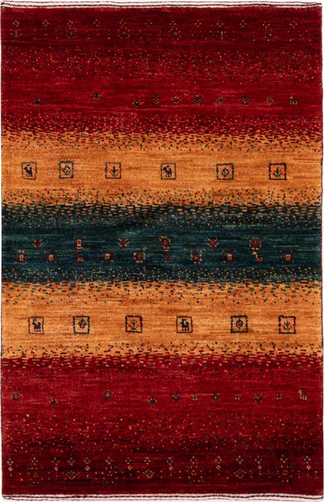 Perzisch tapijt Perzisch Gabbeh Loribaft Nowbaft 91x60 91x60, Perzisch tapijt Handgeknoopte