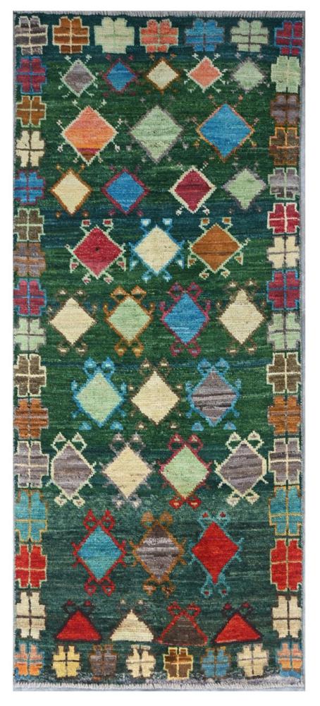 Afghan rug Arijana Design Tamany 198x81 198x81, Persian Rug Knotted by hand