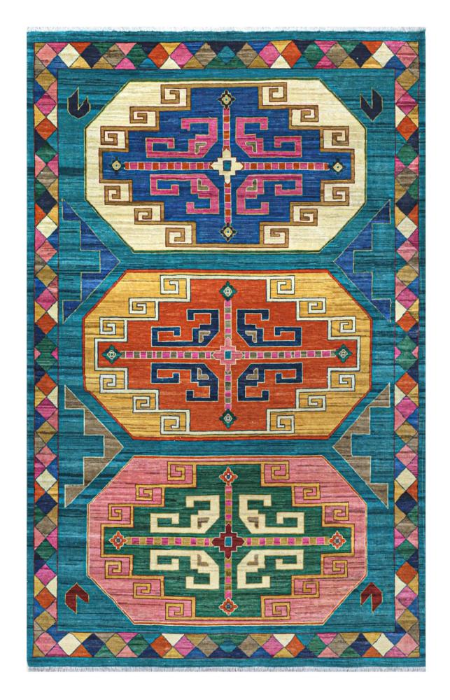 Alfombra pakistaní Kazak Edition 297x196 297x196, Alfombra persa Anudado a mano