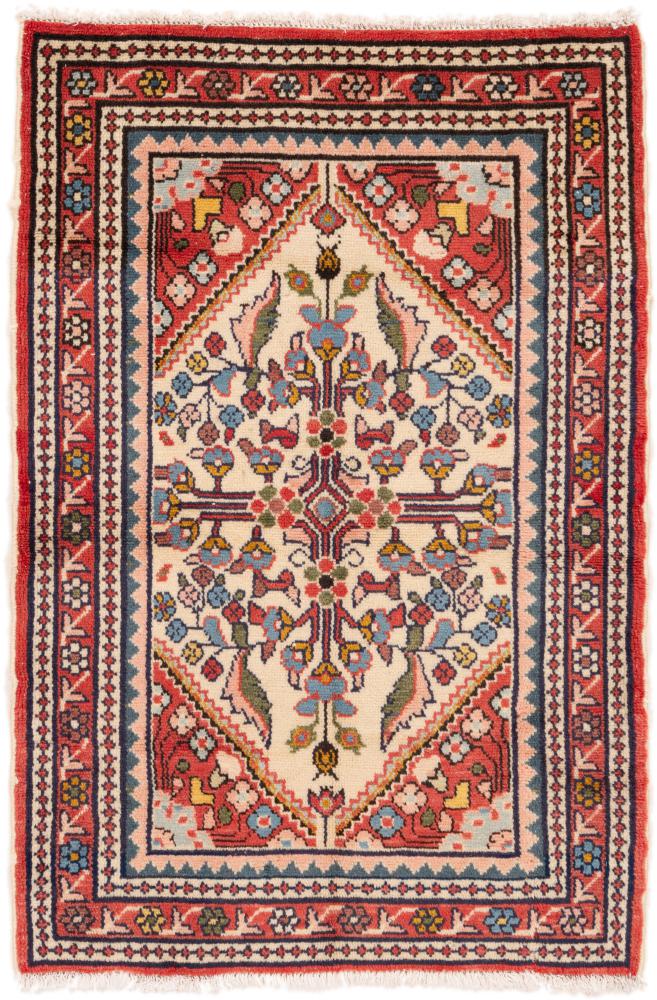 Russisk teppe Russia Antikke 91x61 91x61, Persisk teppe Knyttet for hånd