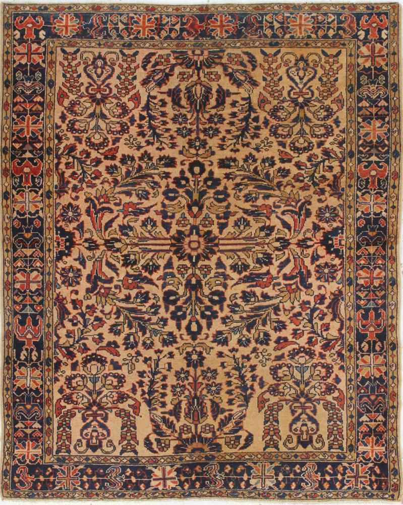 Tappeto persiano Lillian Antico 187x149 187x149, Tappeto persiano Annodato a mano