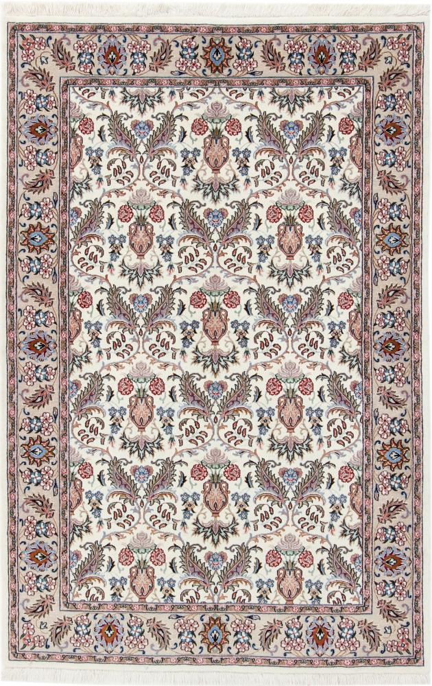 Tappeto persiano Tabriz 60Raj Ordito in Seta 156x104 156x104, Tappeto persiano Annodato a mano