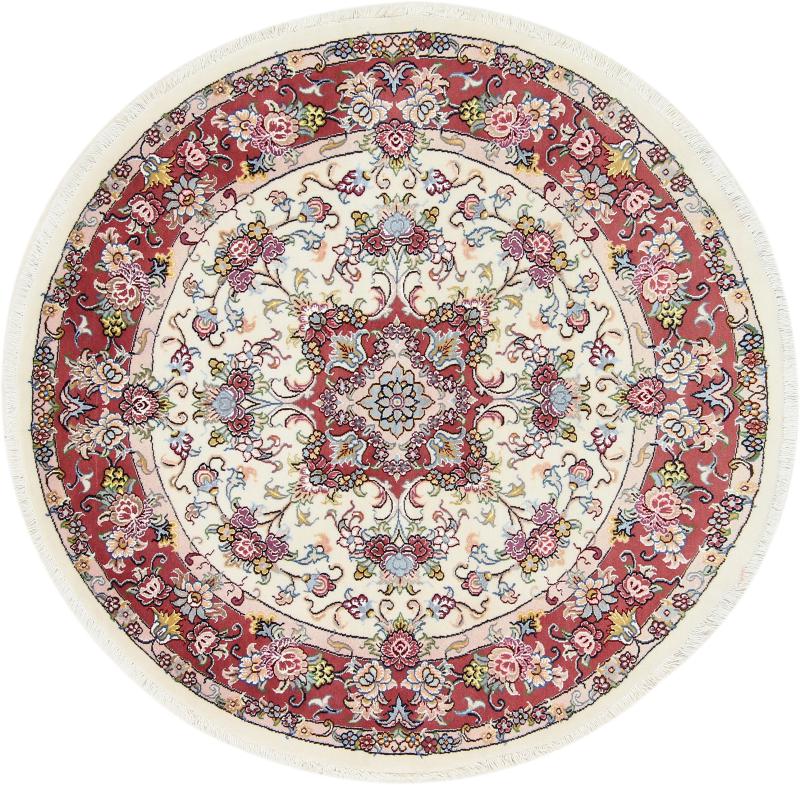 Perzsa szőnyeg Tabriz 150x150 150x150, Perzsa szőnyeg Kézzel csomózva