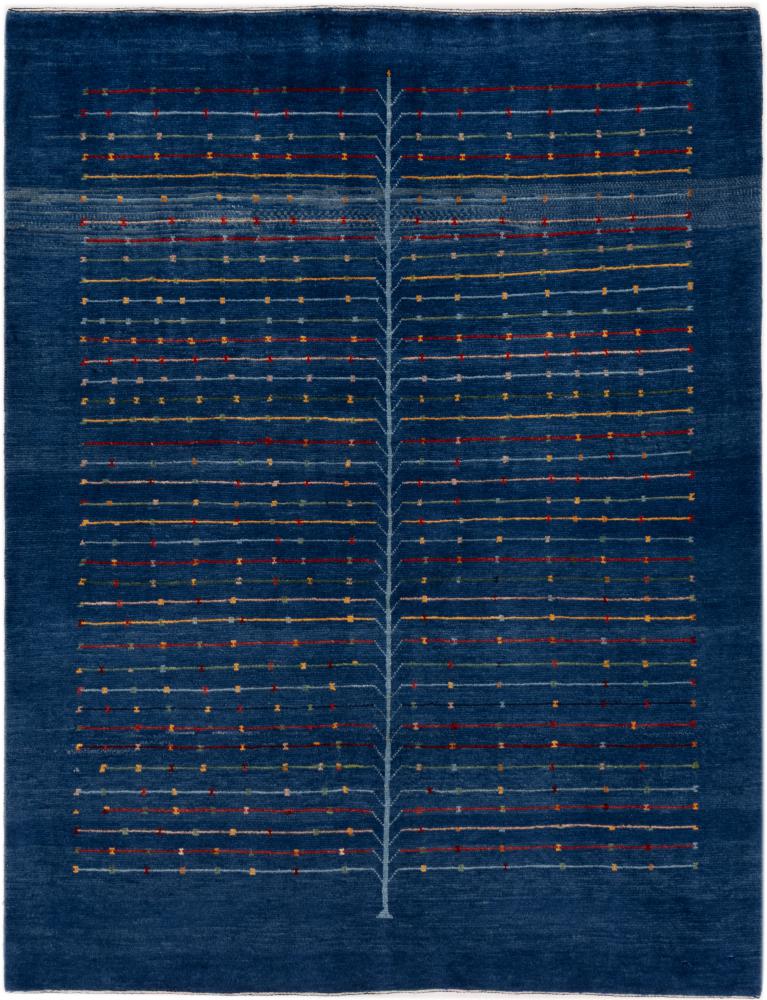 Persisk tæppe Persisk Gabbeh Kashkuli Banafsheh 196x153 196x153, Persisk tæppe Knyttet i hånden