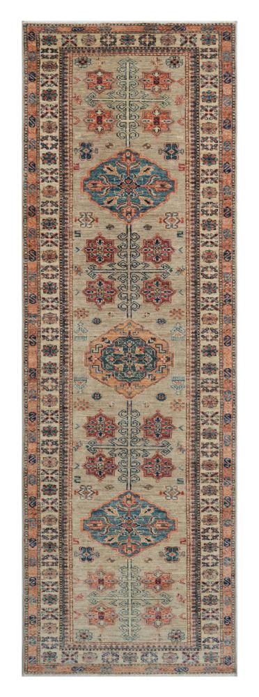 Tapis pakistanais Super Kazak 255x80 255x80, Tapis persan Noué à la main