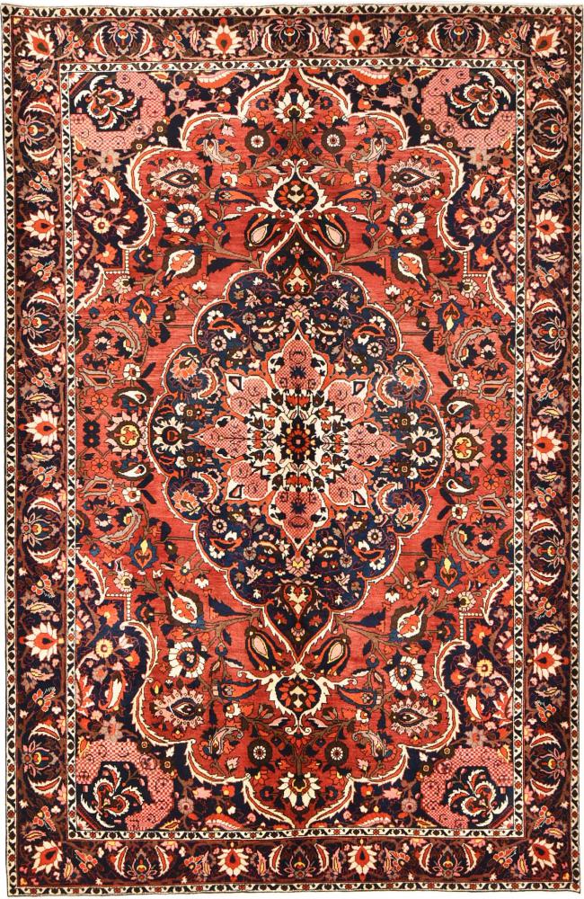 Persisk matta Bakhtiari 326x212 326x212, Persisk matta Knuten för hand