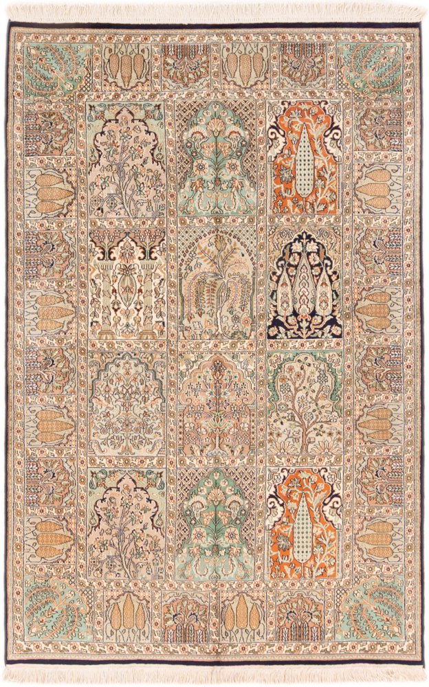 Indian Rug Kashmir Silk 178x114 178x114, Persian rug Hand-knotted