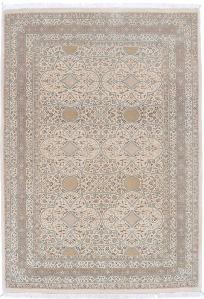 Pakistanischer Teppich Isfahan 198x141 198x141, Perserteppich Handgeknüpft