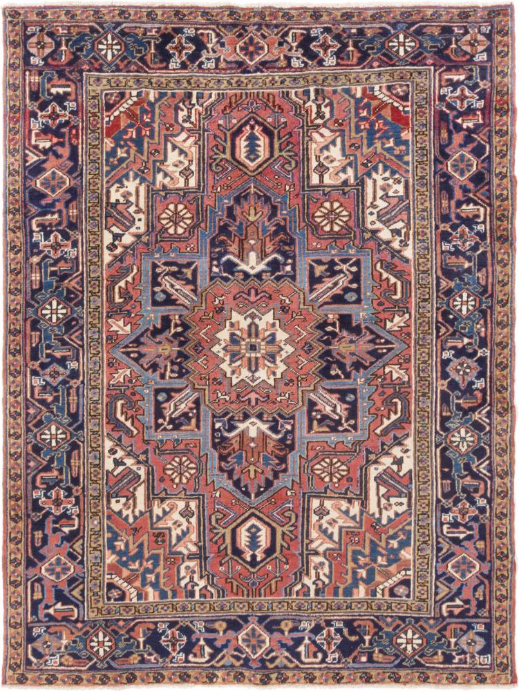 Persialainen matto Heriz 196x149 196x149, Persialainen matto Solmittu käsin
