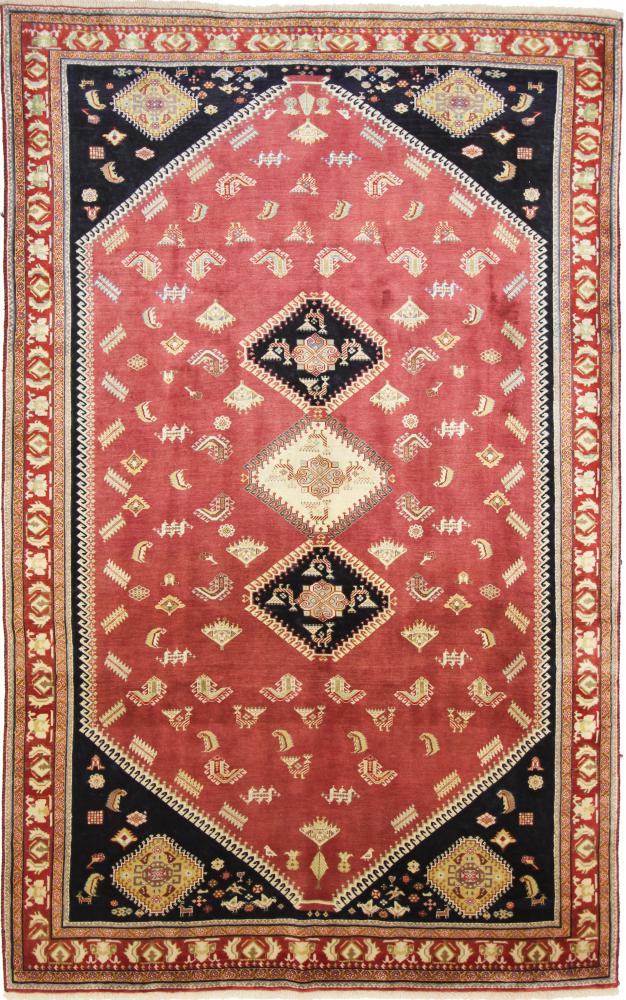 Tapete persa Ghashghai 302x193 302x193, Tapete persa Atado à mão