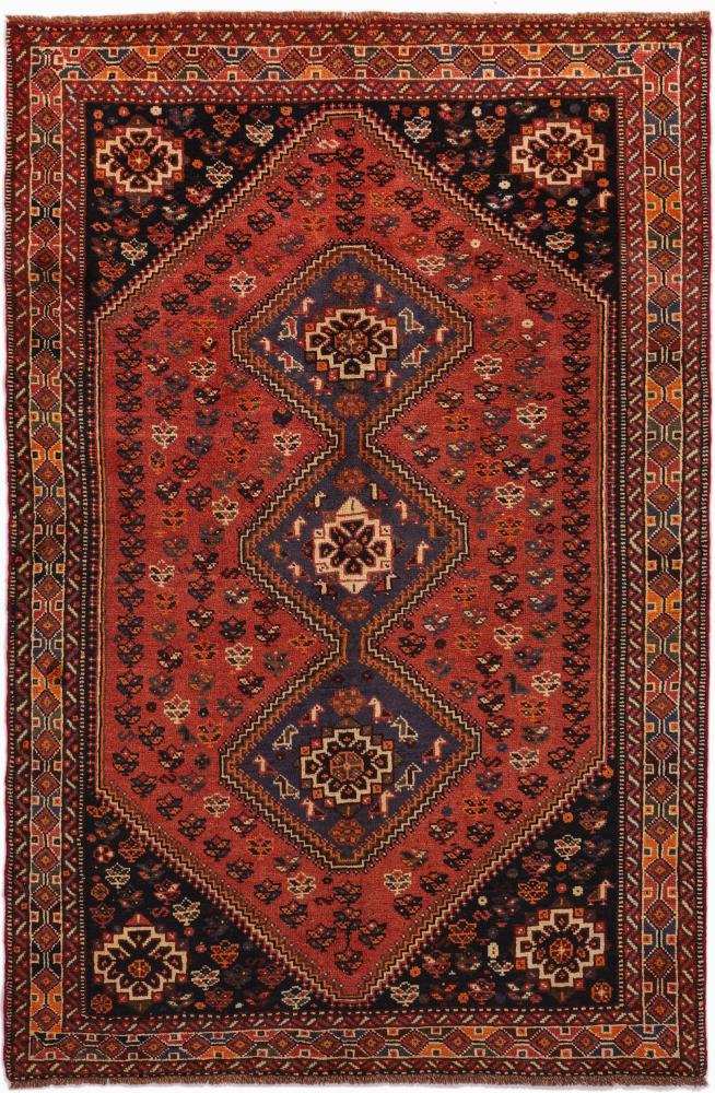 Tapete persa Shiraz 247x162 247x162, Tapete persa Atado à mão