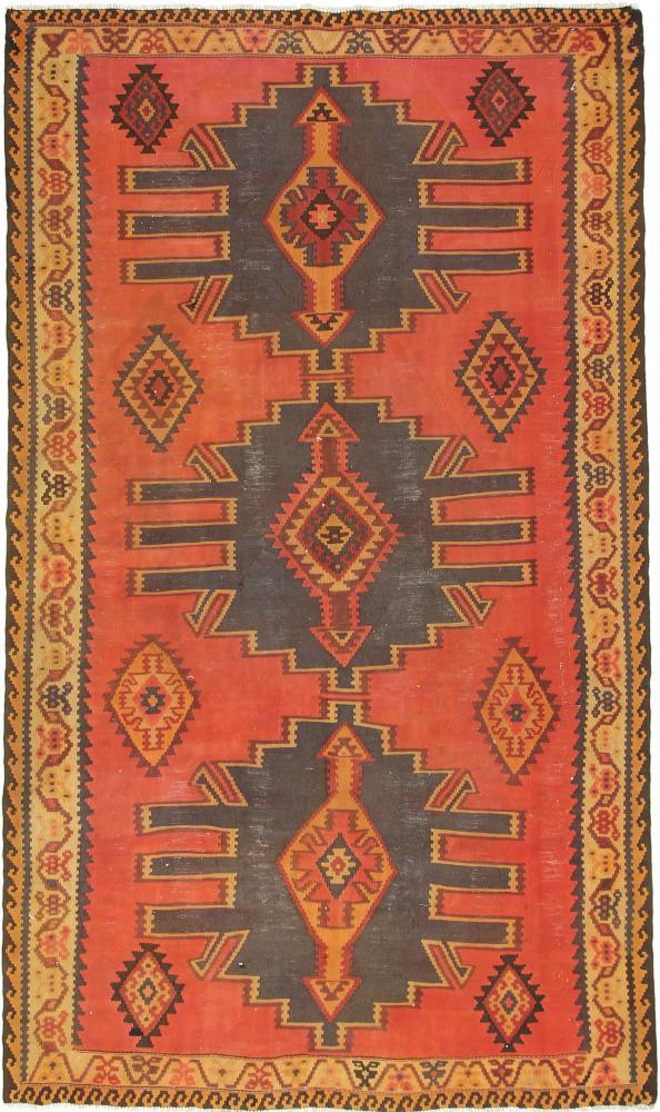 Tapete persa Kilim Fars Azerbaijan Antigo 303x174 303x174, Tapete persa Tecido à mão