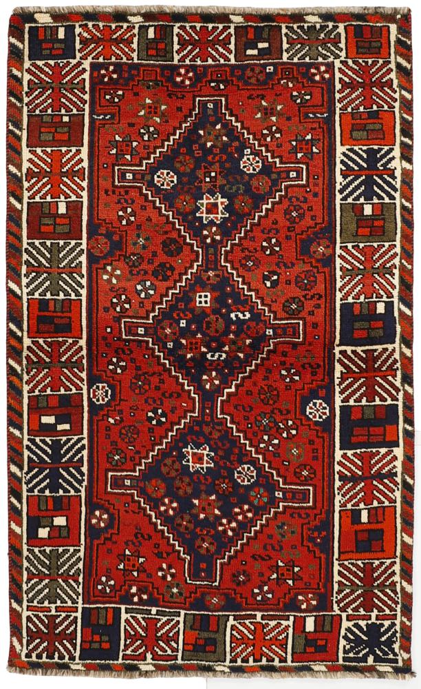 Tapis persan Shiraz 181x110 181x110, Tapis persan Noué à la main