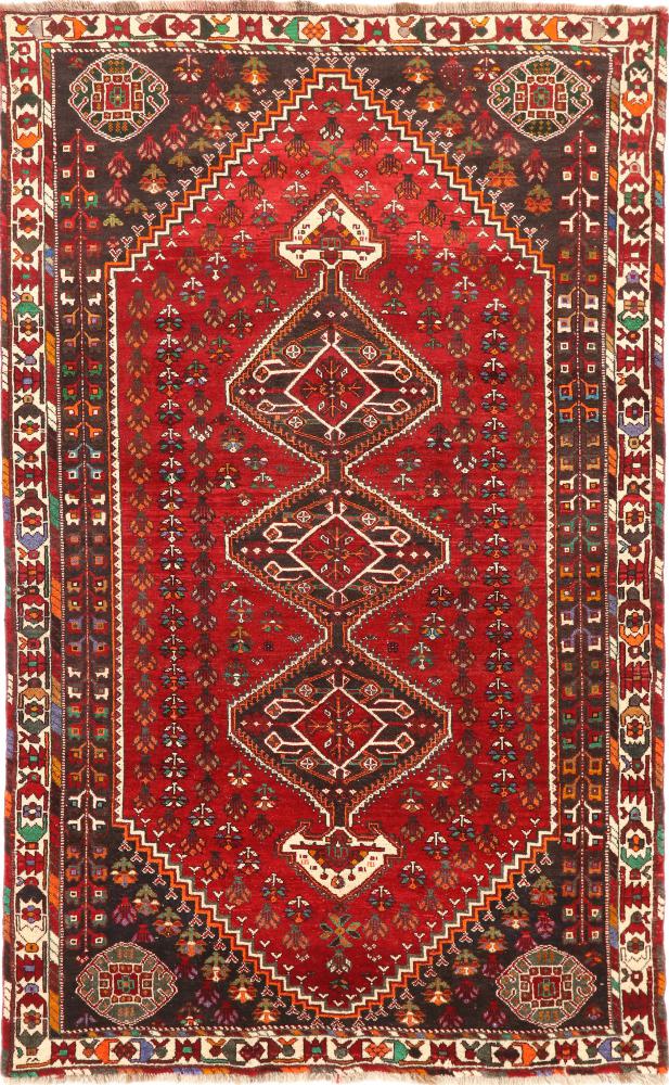 Persian Rug Shiraz 274x172 274x172, Persian Rug Knotted by hand