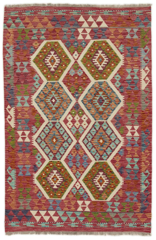 Afghansk teppe Kelim Afghan 191x124 191x124, Persisk teppe Handwoven 