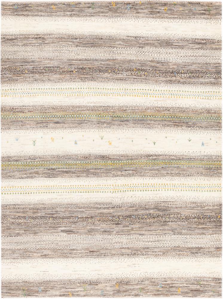 Persian rug Persian Gabbeh Loribaft Natura 202x151 202x151, Persian rug Hand-knotted