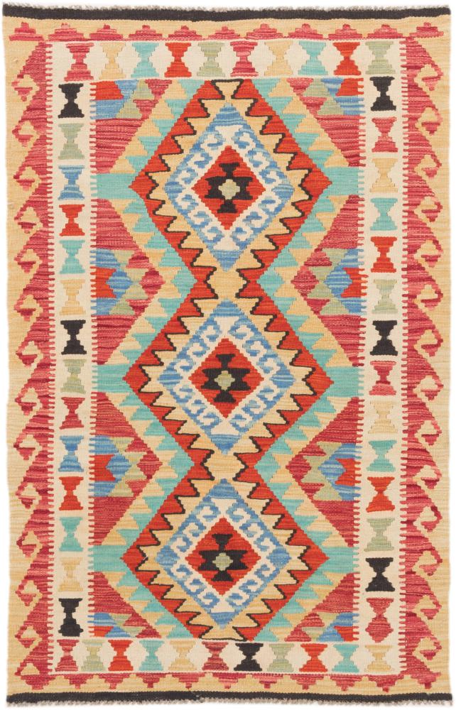 Tapete afegão Kilim Afegão 149x95 149x95, Tapete persa Tecido à mão