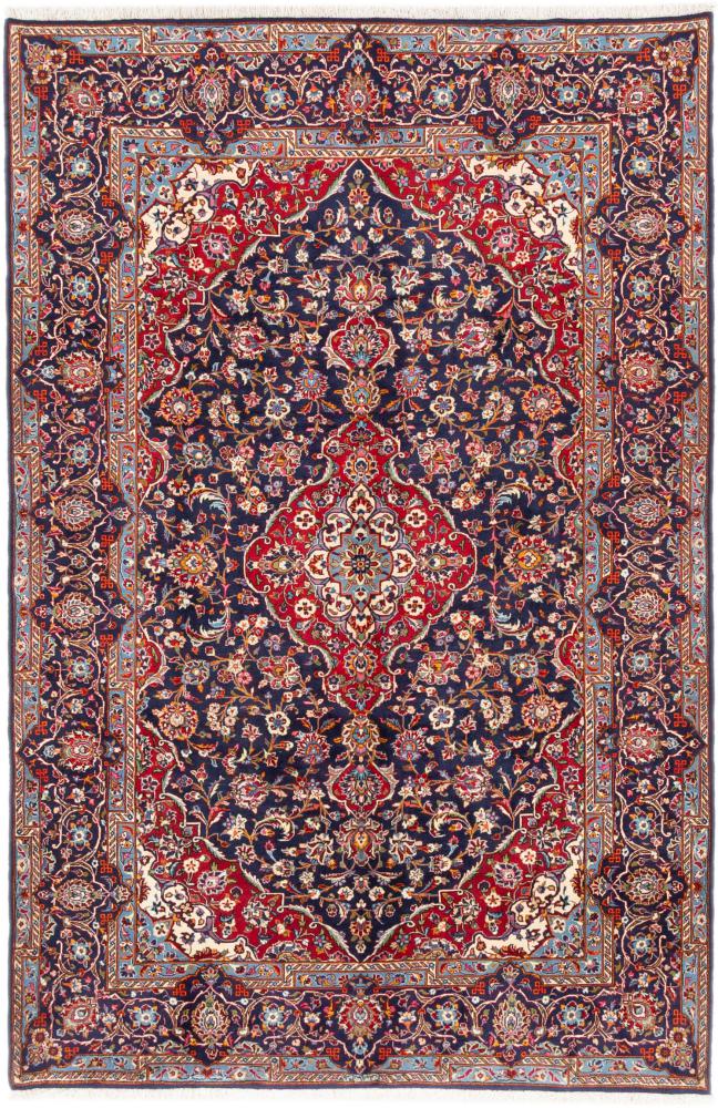 Covor persan Kashan 307x204 307x204, Covor persan Înnodat manual