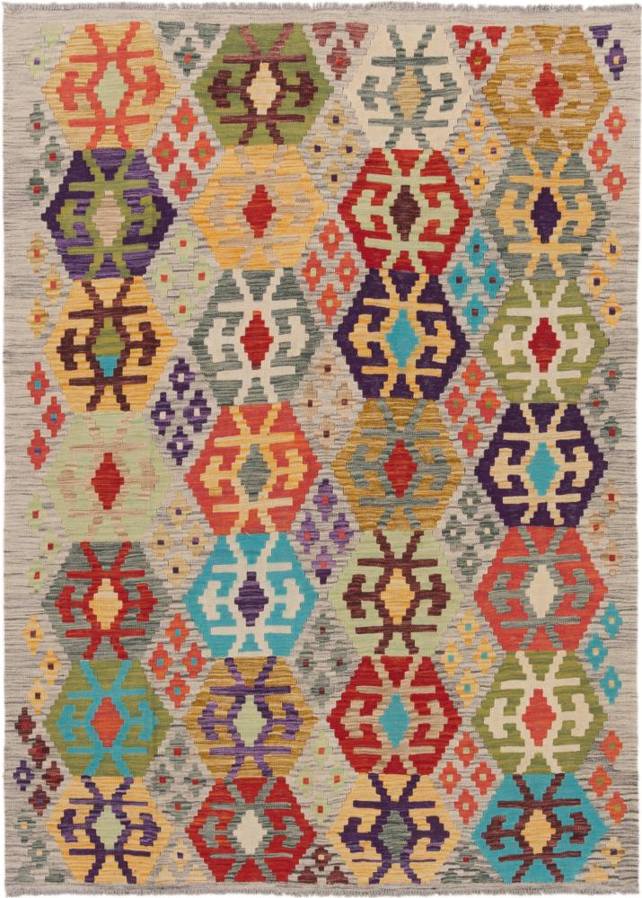 Tapete afegão Kilim Afegão Heritage 209x151 209x151, Tapete persa Tecido à mão