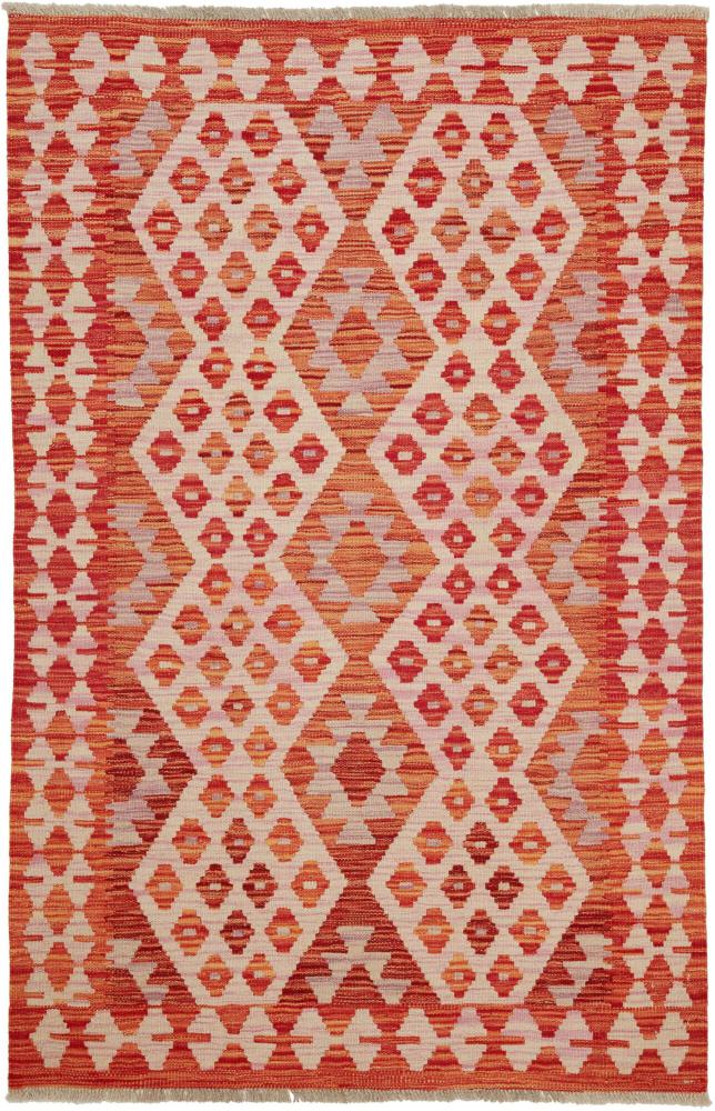 Tapete afegão Kilim Afegão 152x99 152x99, Tapete persa Tecido à mão