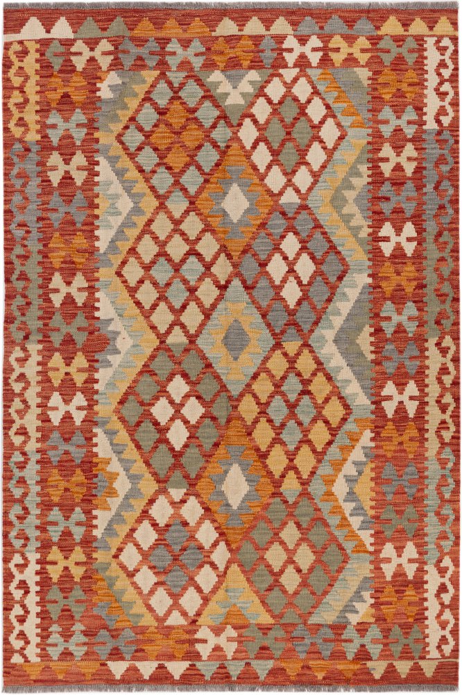 Afganistanilainen matto Kelim Afghan 180x125 180x125, Persialainen matto Käsinkudottu