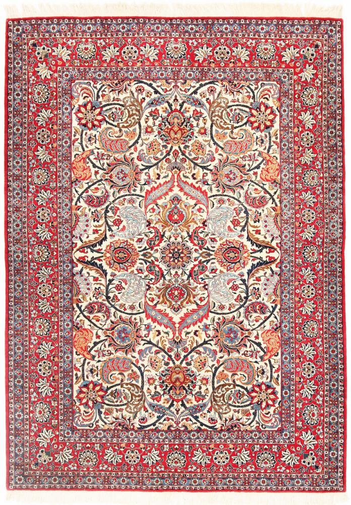 Perský koberec Isfahan Starý 207x147 207x147, Perský koberec Ručně vázaný