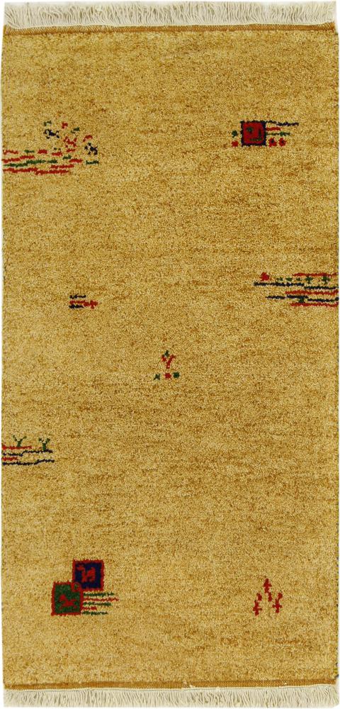 Alfombra india Gabbeh 142x74 142x74, Alfombra persa Anudado a mano