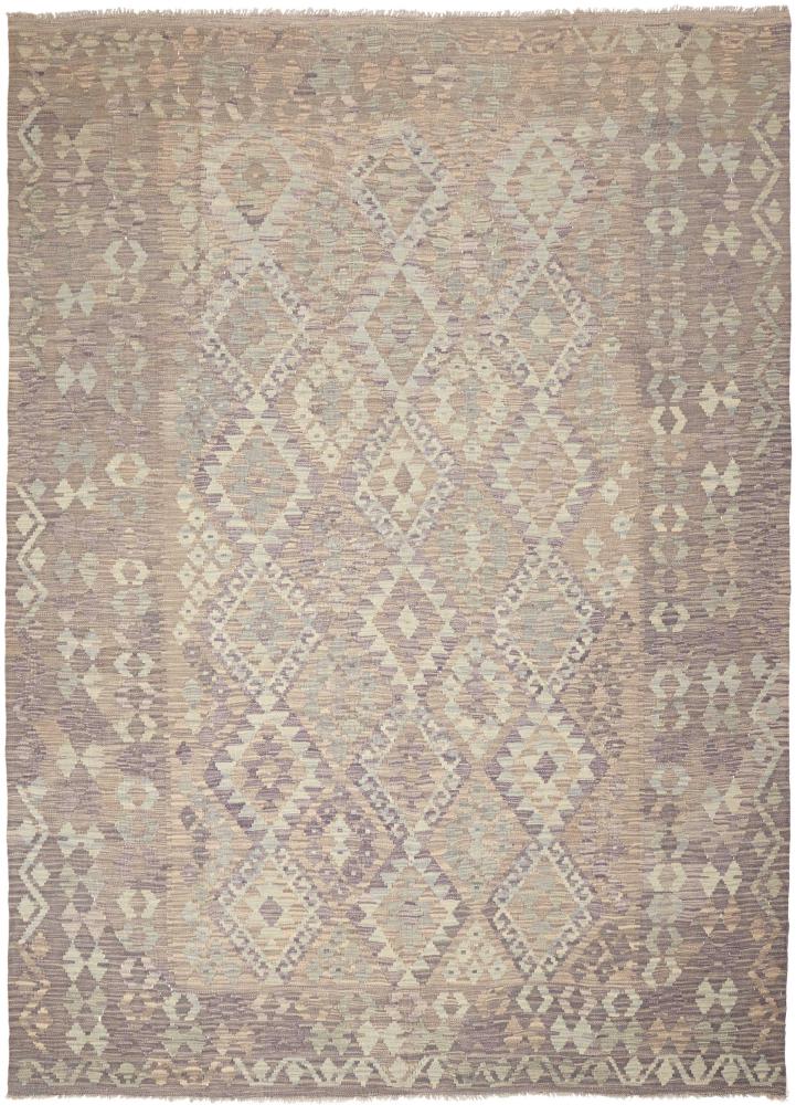 Afghan rug Kilim Afghan 9'5"x7'0" 9'5"x7'0", Persian Rug Woven by hand