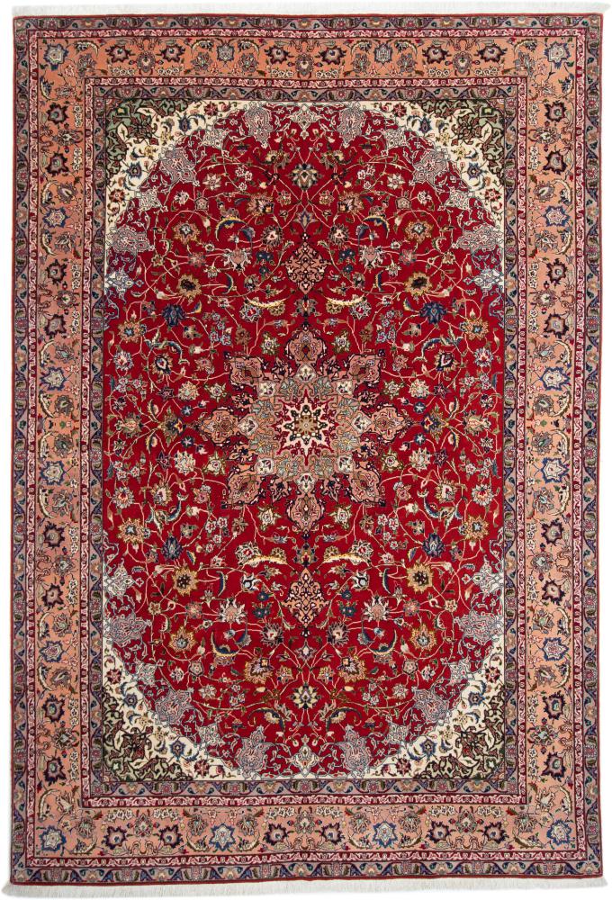 Tapete persa Tabriz 50Raj 306x206 306x206, Tapete persa Atado à mão