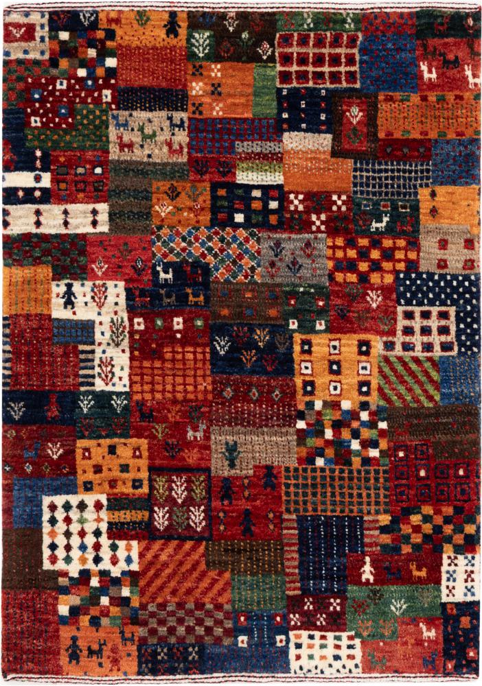 Perzisch tapijt Perzisch Gabbeh Loribaft Nowbaft 94x68 94x68, Perzisch tapijt Handgeknoopte