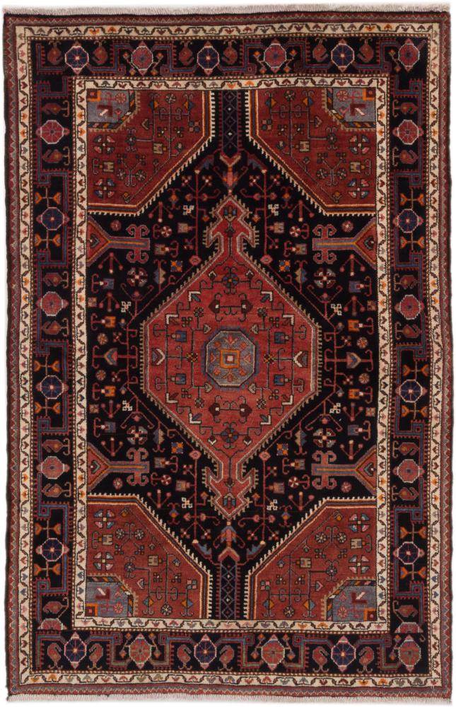 Persian Rug Tuyserkan 206x141 206x141, Persian Rug Knotted by hand