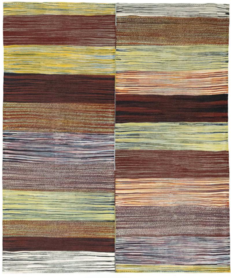 Tapete persa Kilim Fars 192x163 192x163, Tapete persa Tecido à mão