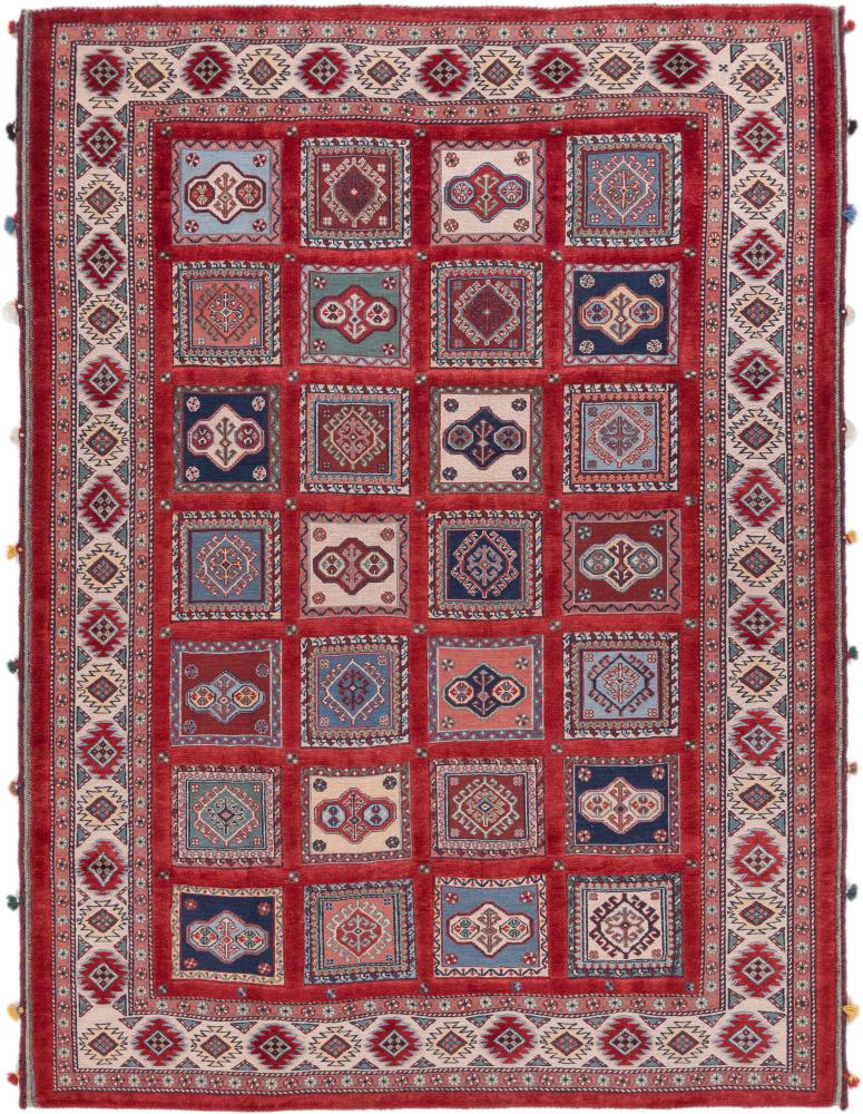 Tapis persan Nimbaft 201x150 201x150, Tapis persan Noué à la main