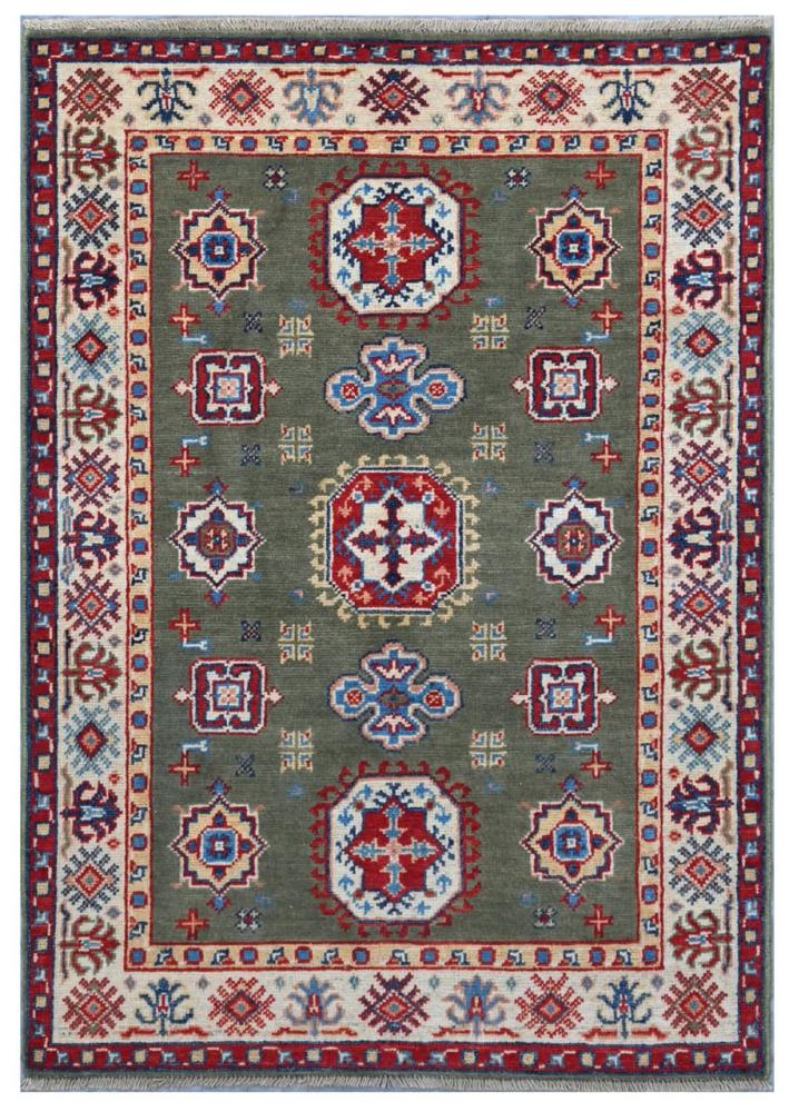 Afghansk tæppe Kazak  Diyar 122x79 122x79, Persisk tæppe Knyttet i hånden
