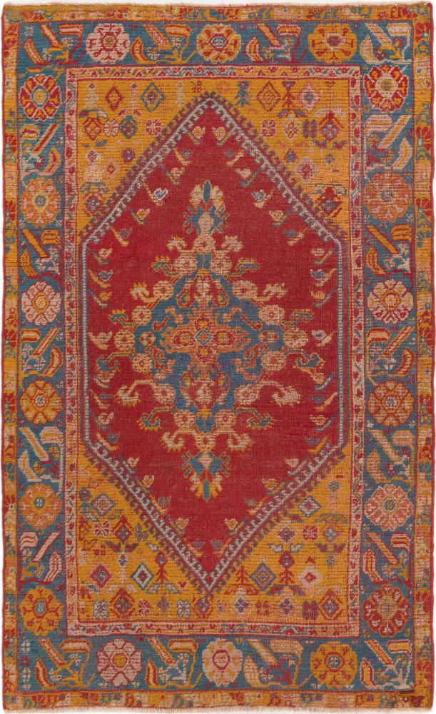 Indisk matta Usak Antik 185x103 185x103, Persisk matta Knuten för hand