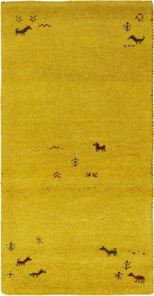 Alfombra india Gabbeh 141x71 141x71, Alfombra persa Anudado a mano