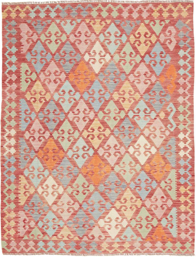 アフガン絨毯 Kelim Afghan 199x153 199x153, ペルシャ絨毯 手織り