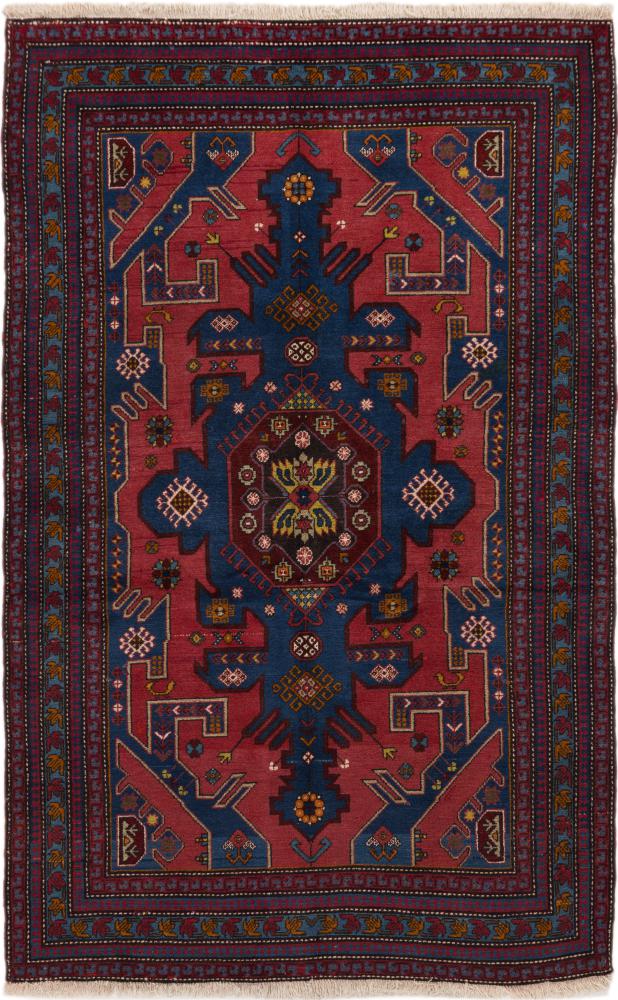 Russisk teppe Shirvan Gammel 200x125 200x125, Persisk teppe Knyttet for hånd