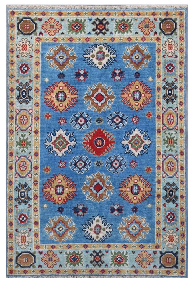 Tapis afghan Kazak  Diyar 130x82 130x82, Tapis persan Noué à la main
