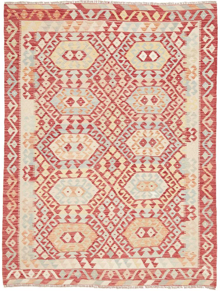 アフガン絨毯 Kelim Afghan 197x150 197x150, ペルシャ絨毯 手織り