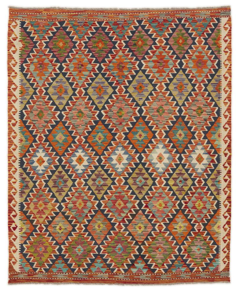 Tapete afegão Kilim Afegão 191x158 191x158, Tapete persa Tecido à mão