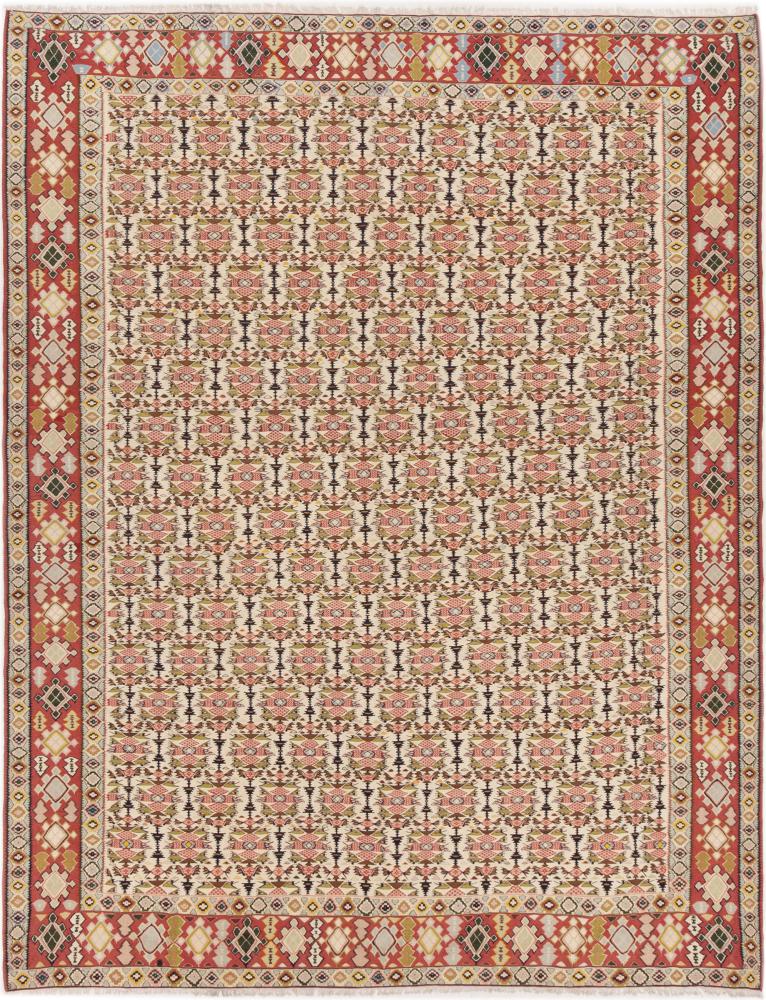 Tapete persa Kilim Senneh 387x302 387x302, Tapete persa Atado à mão
