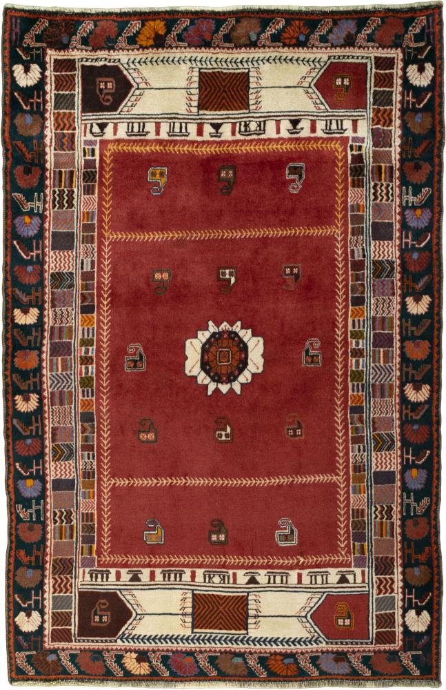 Perzisch tapijt Shiraz 195x131 195x131, Perzisch tapijt Handgeknoopte
